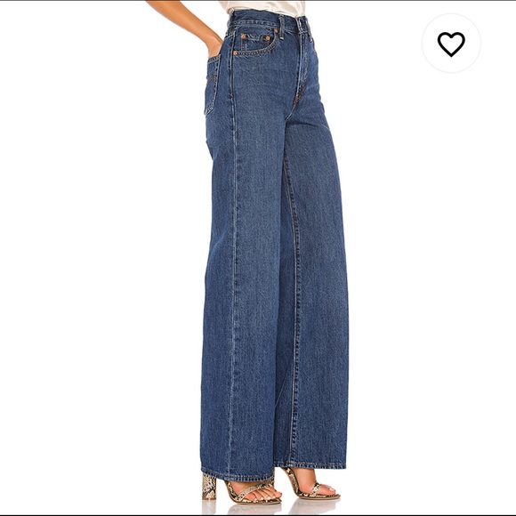 Levi's Ribcage Wide Leg Jean in High Times - Picture 5 of 10